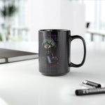 "Coffee & M*rder" 15oz Black Mug