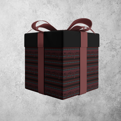 Blood & Chains Holiday Wrapping Paper