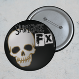 "ShriekeeFX" Skull Pin Buttons