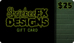 ShriekeeFX $25 Gift Card